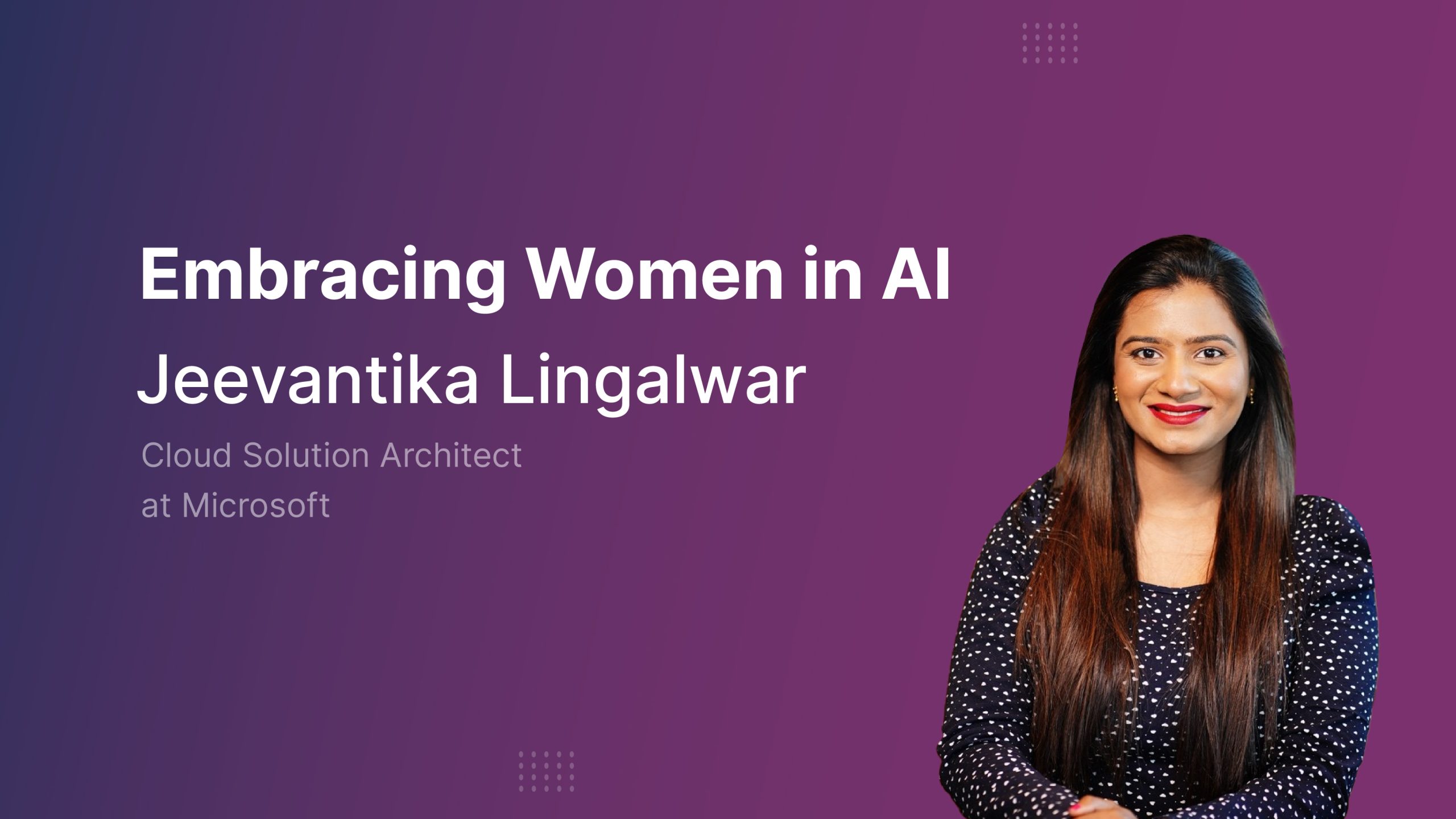 Jeevantika Lingalwar’s Journey Through Data Science, AI, and Quantum Computing